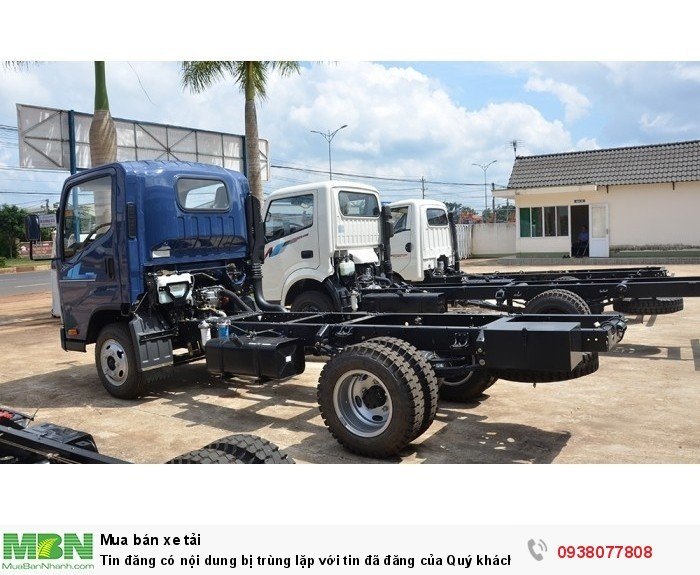 Xe tải Derhan Tera240 tải trọng 2,4 tấn chạy trong thành phố