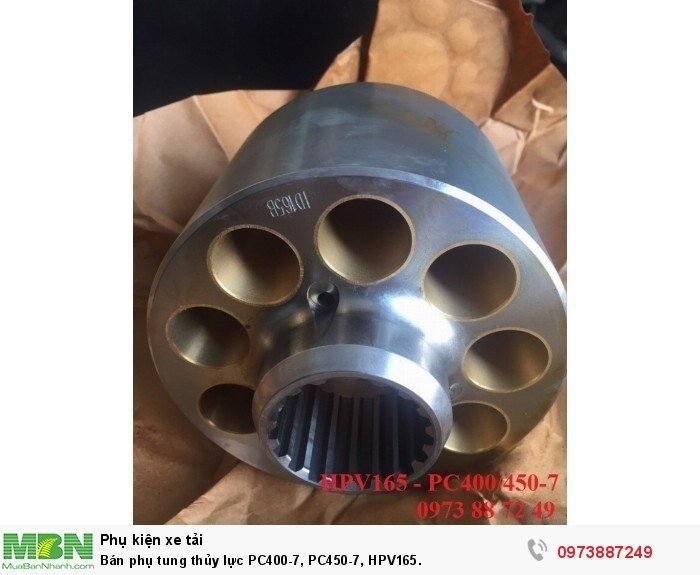 Bán phụ tung thủy lực PC400-7, PC450-7, HPV165.