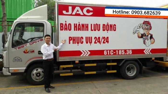 Xe Tải Jac 2t4, Jac thùng khung mui bạt - tiết kiệm nhiên liệu  Công Nghệ Isuzu Phú Mẫn Auto