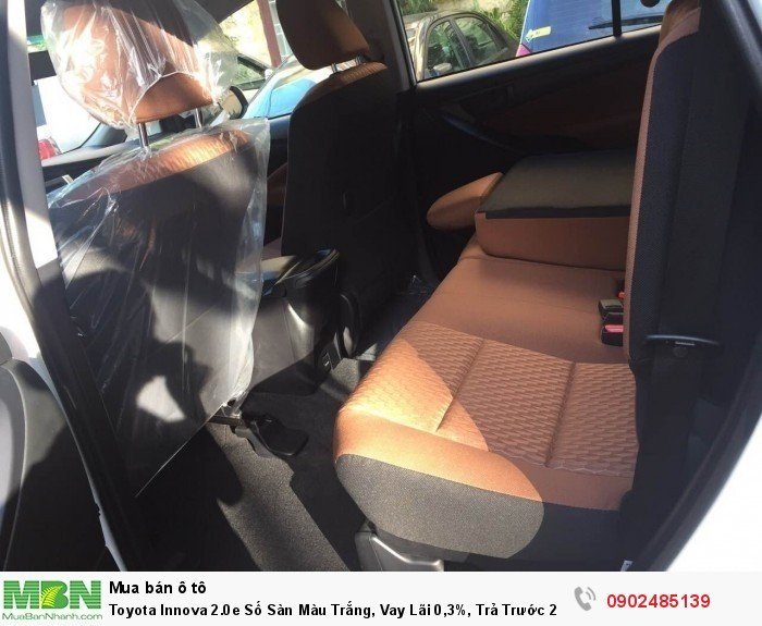 Toyota Innova 2.0E Số Sàn Màu Trắng, Vay Lãi 0,3%, Trả Trước 220 Triệu Giao Xe