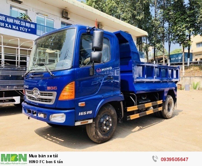 HINO FC ben 6 tấn