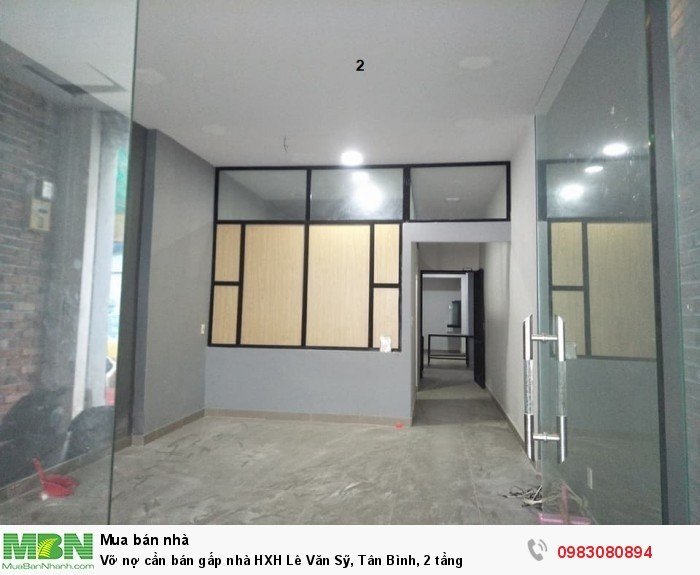 Cần bán gấp nhà HXH Lê Văn Sỹ, Tân Bình, 2 tầng