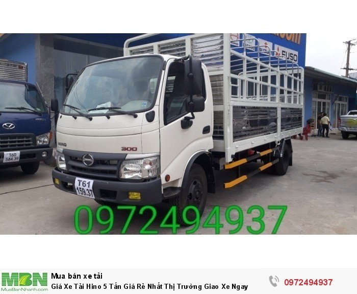 Giá Xe Tải Hino 5 Tấn Giá Rẻ Nhất Thị Trường Giao Xe Ngay