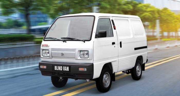 Xe tải tiện dụng suzuki blind van