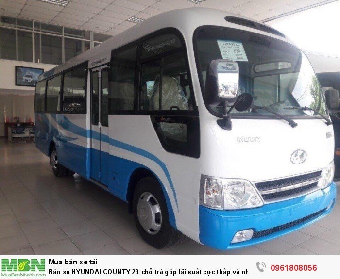 Bán xe HYUNDAI COUNTY 29 chỗ  trả góp lãi suất cực thấp và nhiều phần quà khuyến mãi