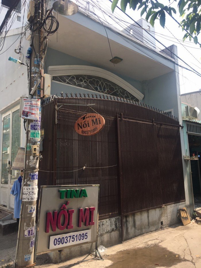 Bán Nhà Hẻm Nguyễn Sơn , Hẻm Xe Hơi , Hẻm Thông , 4,53 X 11,85