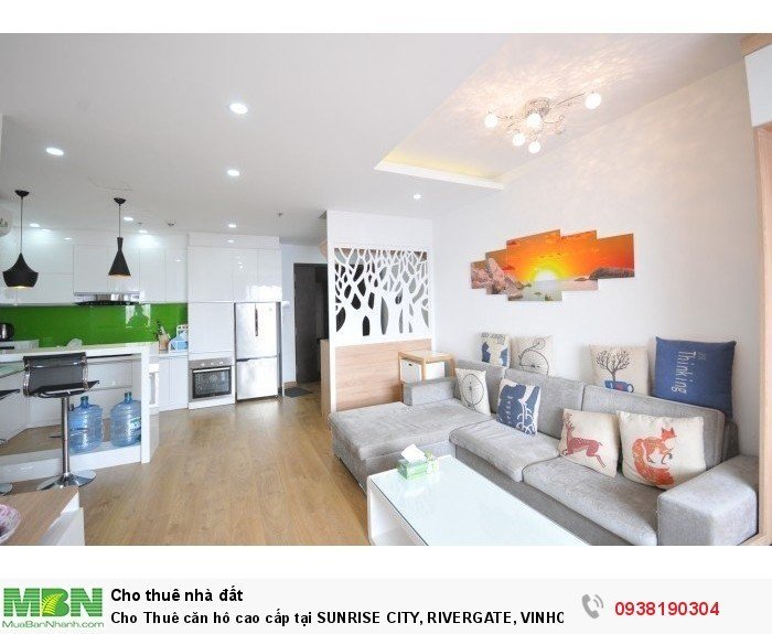 Cho Thuê căn hô cao cấp tại SUNRISE CITY, RIVERGATE, VINHOMES CENTRAL.