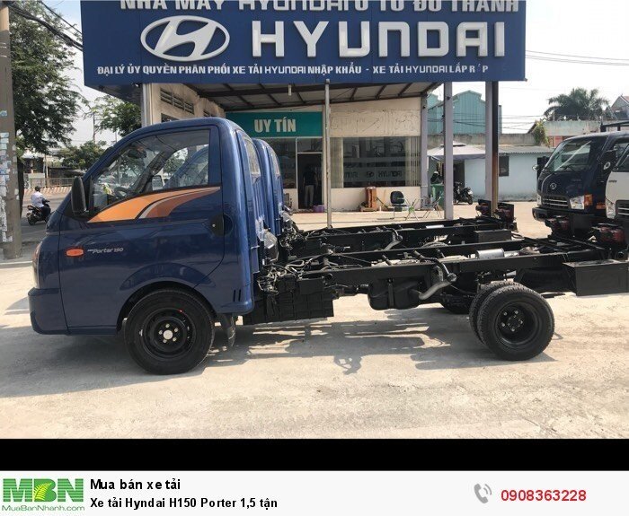 Xe tải Hyndai H150 Porter 1,5 tận
