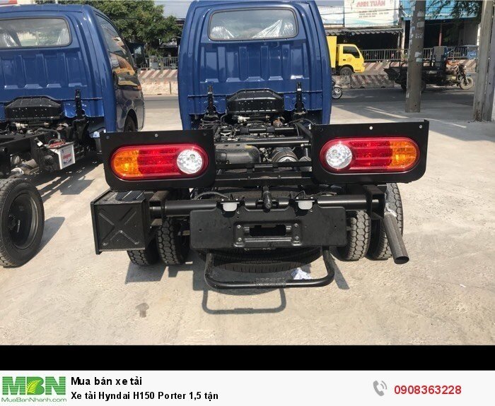 Xe tải Hyndai H150 Porter 1,5 tận