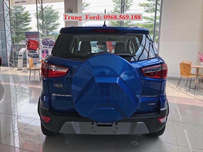 Bán ô tô Ford EcoSport Titanium màu xanh đời 2018, Ford Thăng Long