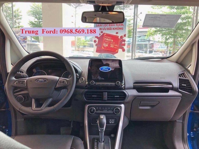 Bán ô tô Ford EcoSport Titanium màu xanh đời 2018, Ford Thăng Long