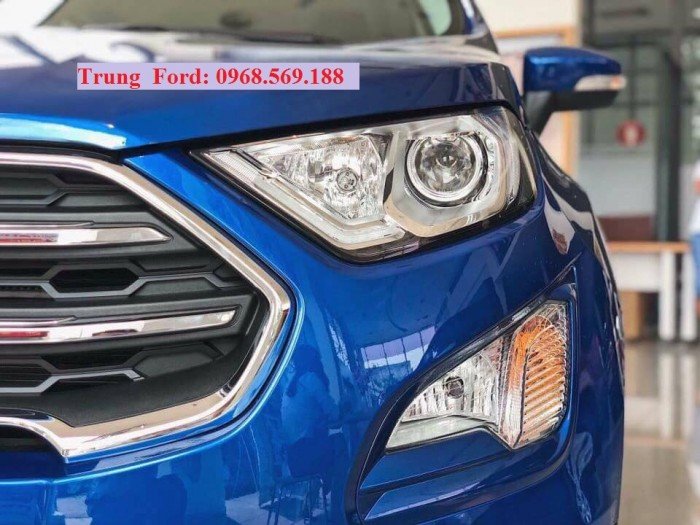 Bán ô tô Ford EcoSport Titanium màu xanh đời 2018, Ford Thăng Long