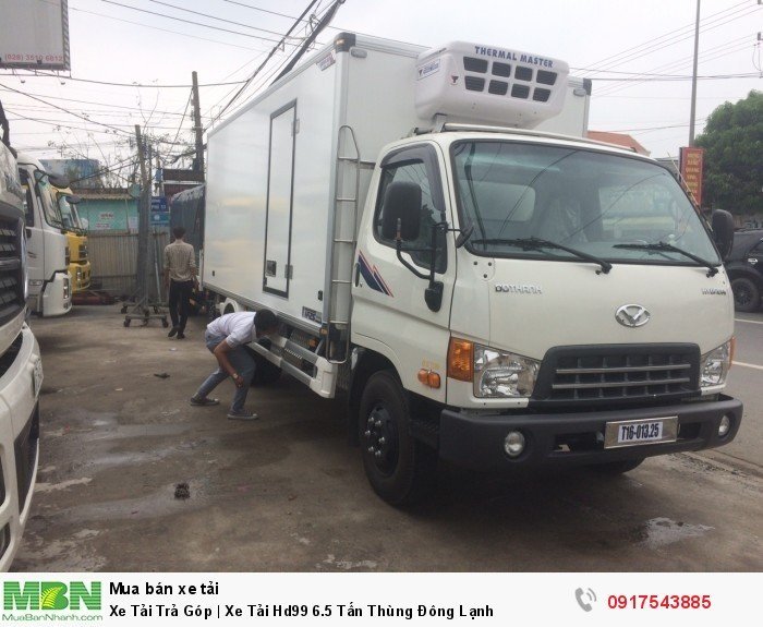 Xe Tải Trả Góp | Xe Tải Hd99 6.5 Tấn Thùng Đông Lạnh