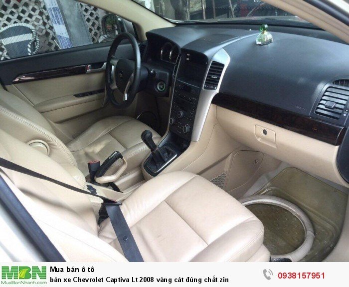 bán xe Chevrolet Captiva Lt 2008 vàng cát đúng chất zin