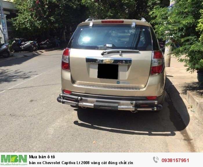 bán xe Chevrolet Captiva Lt 2008 vàng cát đúng chất zin