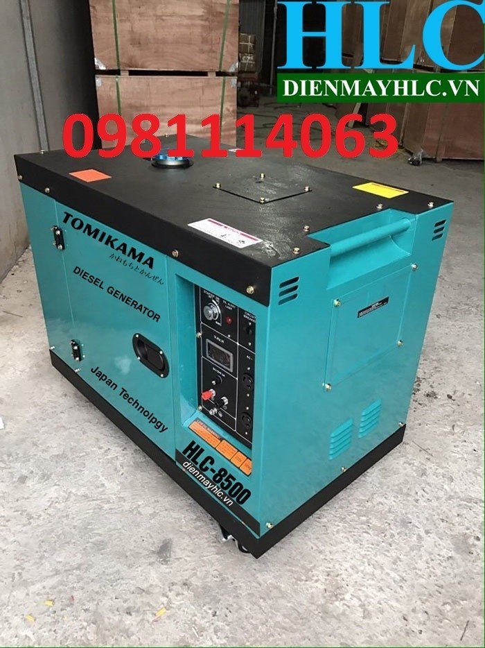 Máy phát điện chạy dầu Tomikama HLC - 85001