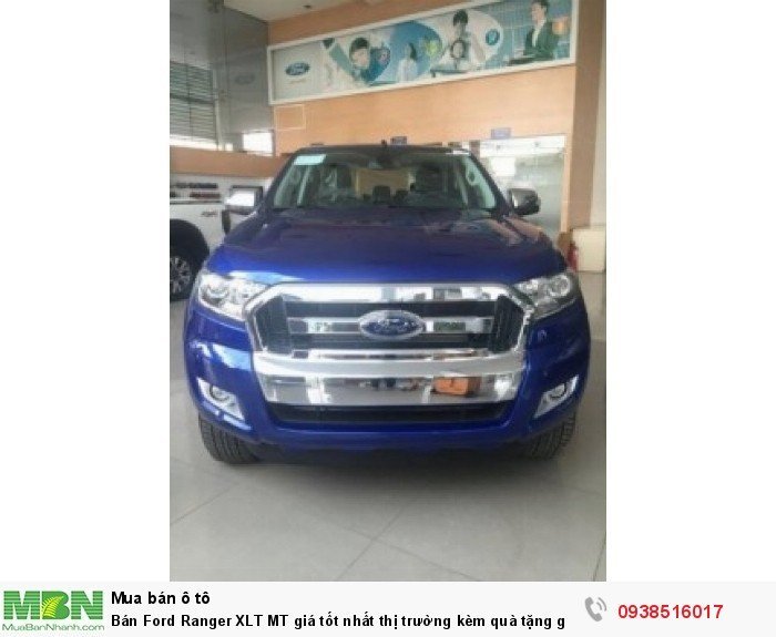 Bán Ford Ranger XLT MT giá tốt nhất thị trường kèm quà tặng giá trị