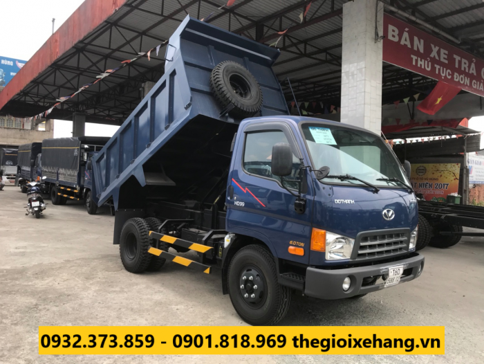 Xe Ben Hyundai 6T5 - 6.5 Tấn - HD99 - Thùng Ben - Giao Xe Ngay