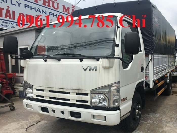 Xe Tải Isuzu VM 3.5 Tấn / 3 tấn5/ 3.5T Thùng Bạt+ Hổ trợ trả góp