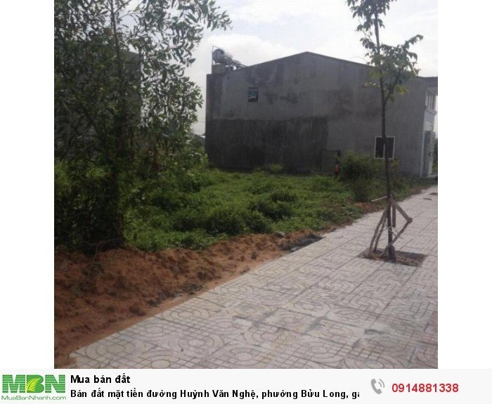 Bán đất mặt tiền đường Huỳnh Văn Nghệ, phường Bửu Long,  gần trạm thu phí 768