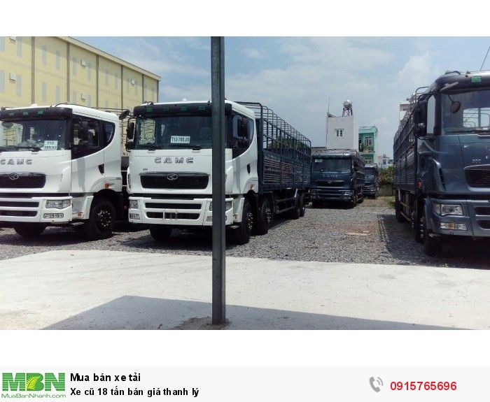 Xe 18 tấn bán giá thanh lý
