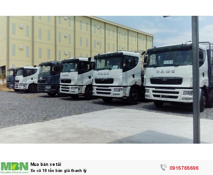 Xe 18 tấn bán giá thanh lý