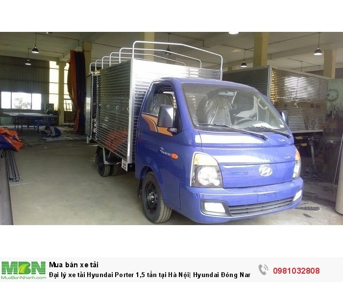 Đại lý xe tải Hyundai Porter 1,5 tấn tại Hà Nội| Hyundai Đông Nam