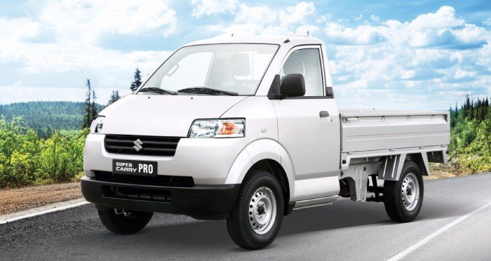 Xe tải nhẹ tiết kiệm nhiên liệu suzuki pro 750kg