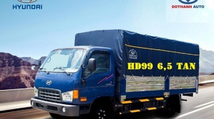 Giá Xe Tải Huyndai Hd99 6,5 Tấn Nhập Khẩu 3 Cục Hàn Quốc/ Đại Lý Huyndai Dothanh 6,5 Tấn Tại Cần Thơ