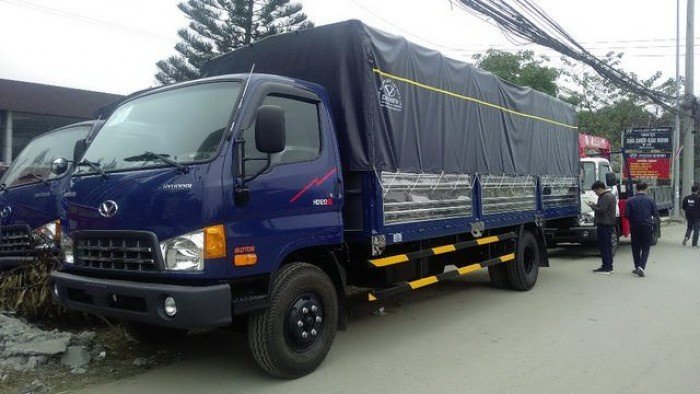 Xe tải HD120SL thùng siêu dài 6,3m. Tải trọng 8 tấn