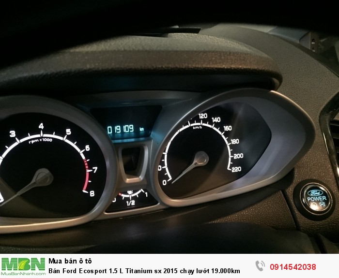 Bán Ford Ecosport 1.5 L Titanium sx 2015 chạy lướt 19.000km