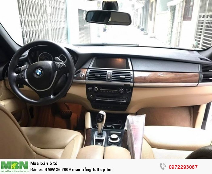 Bán xe BMW X6 2009 màu trắng full option