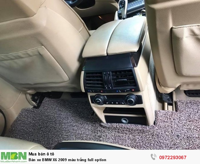 Bán xe BMW X6 2009 màu trắng full option