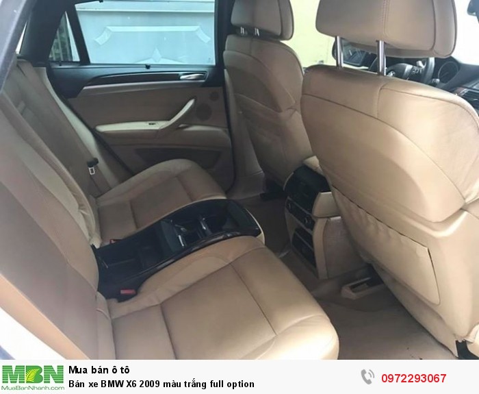 Bán xe BMW X6 2009 màu trắng full option