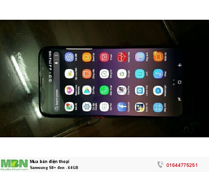 Samsung S8+ đen - 64GB3