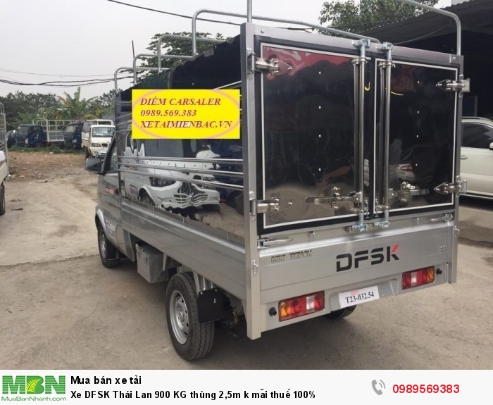 Xe DFSK Thái Lan 900 KG thùng 2,5m k mãi thuế 100%