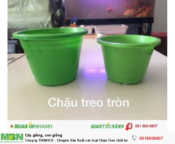 Công ty THAKICO - Chuyên Sản Xuất các loại Chậu Treo chất lượng