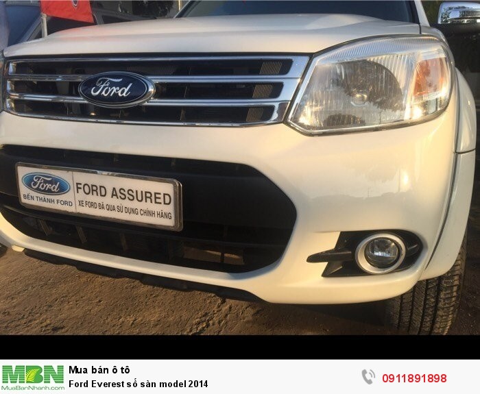 Ford Everest số sàn model 2014