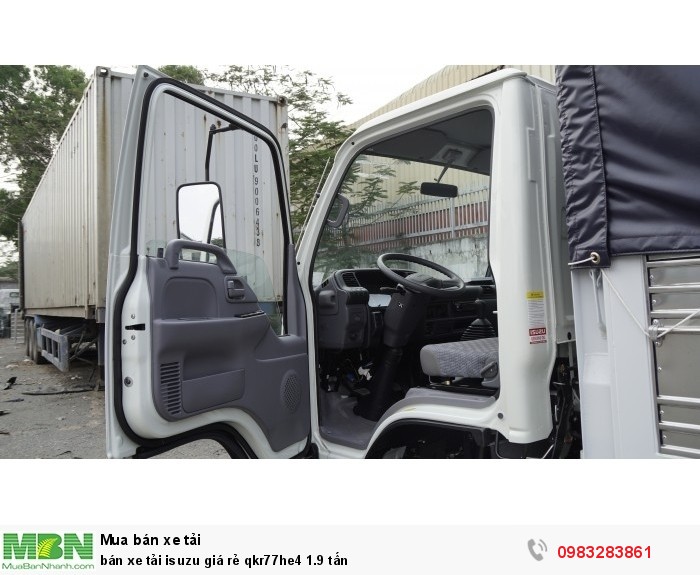 bán xe tải isuzu  giá rẻ qkr77he4 1.9 tấn
