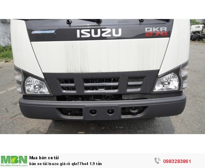 bán xe tải isuzu  giá rẻ qkr77he4 1.9 tấn