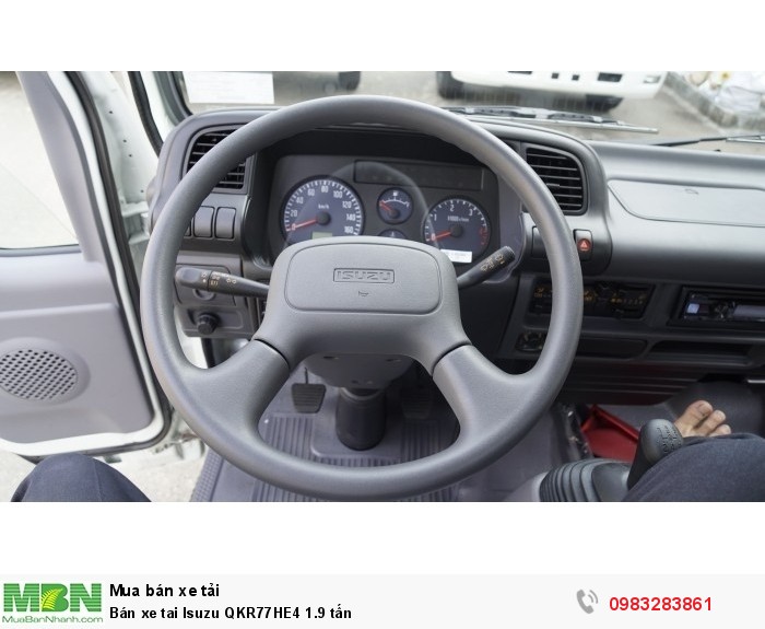 Bán xe tai Isuzu QKR77HE4 1.9 tấn
