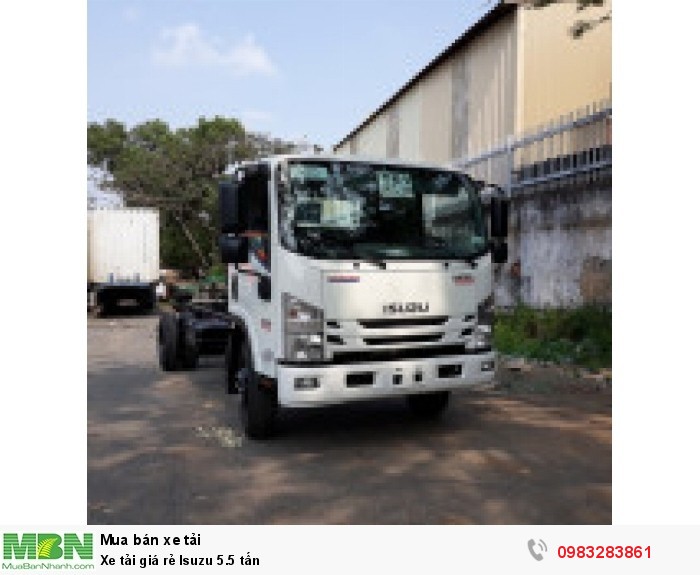 Xe tải giá rẻ Isuzu 5.5 tấn