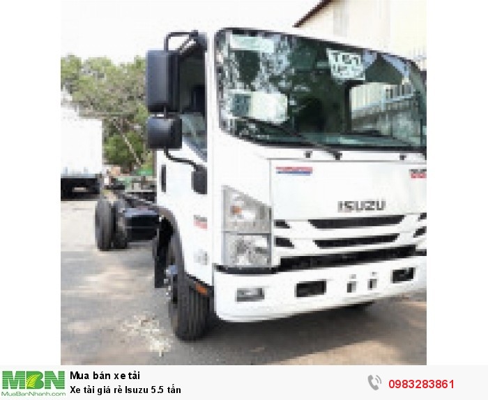 Xe tải giá rẻ Isuzu 5.5 tấn