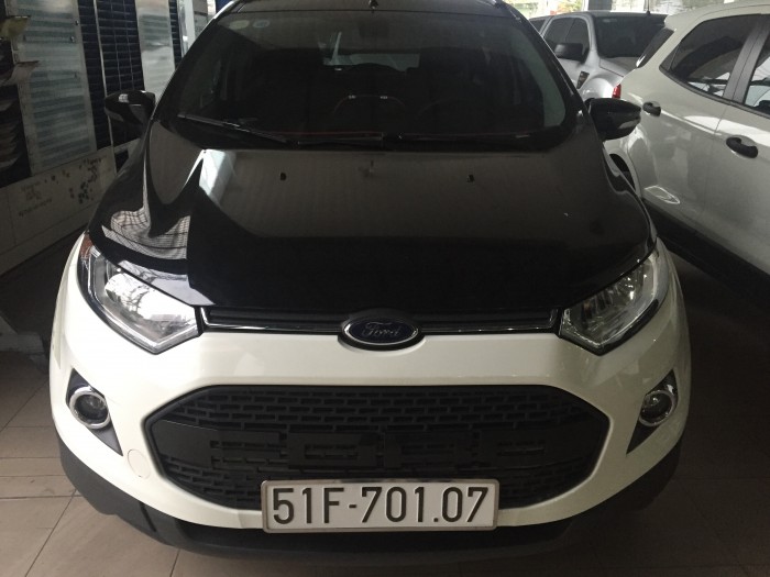 Bán Ford Ecosport sx 2016 titanium màu trắng