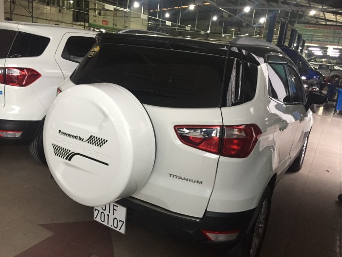 Bán Ford Ecosport sx 2016 titanium màu trắng