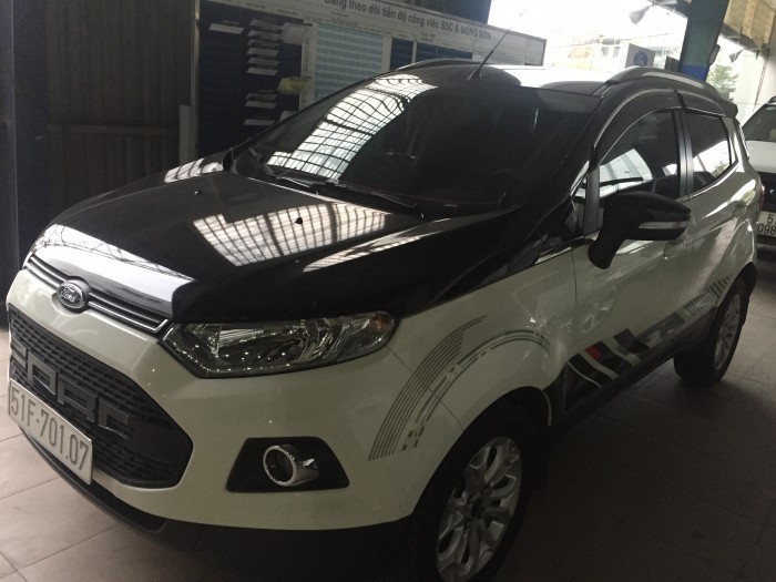 Bán Ford Ecosport sx 2016 titanium màu trắng