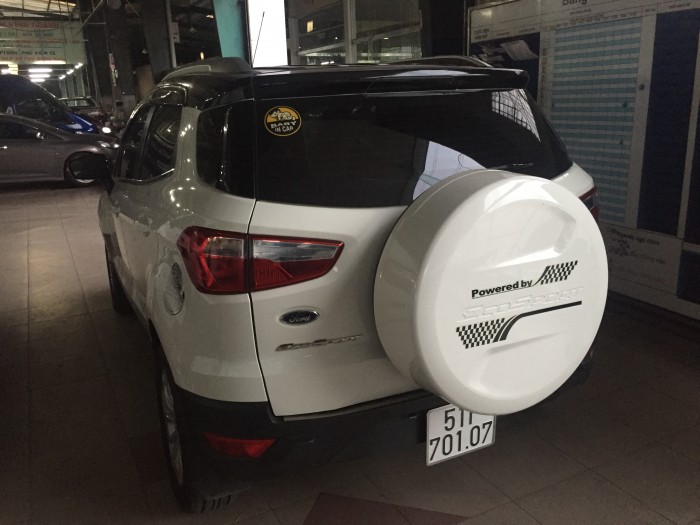 Bán Ford Ecosport sx 2016 titanium màu trắng