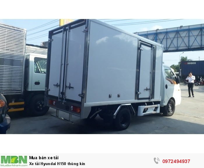 Xe tải Hyundai H150 thùng kín