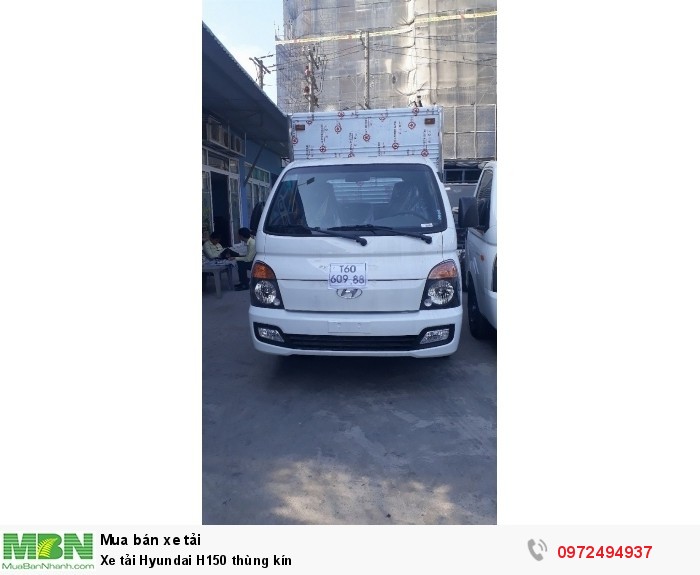 Xe tải Hyundai H150 thùng kín