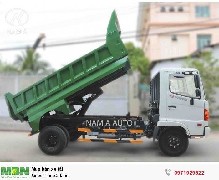 Xe ben hino 5 khối